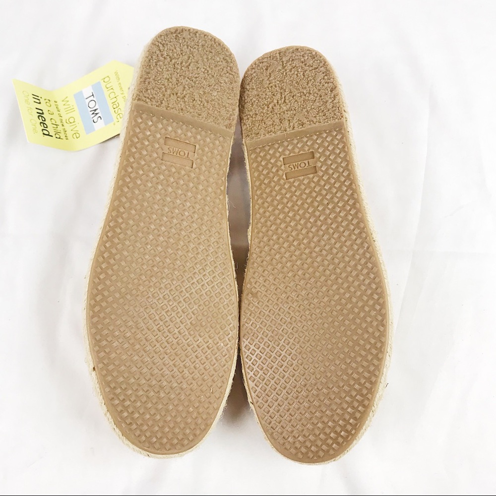 NWT Toms Katalina Saffron Suede Espadrilles - Picture 7 of 8